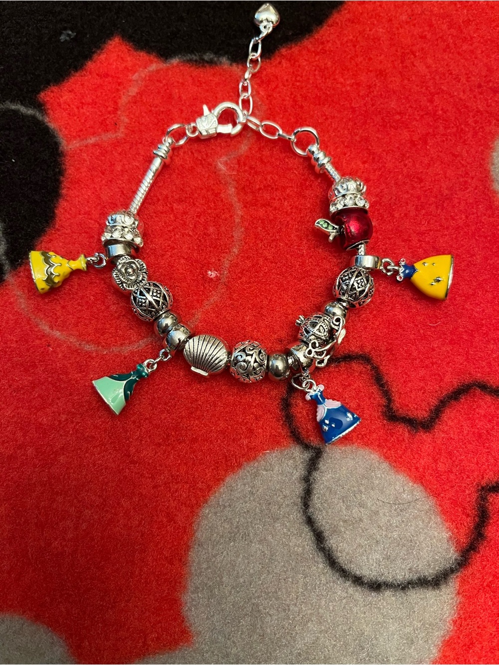 European Disney Princess Inspired Bracelet